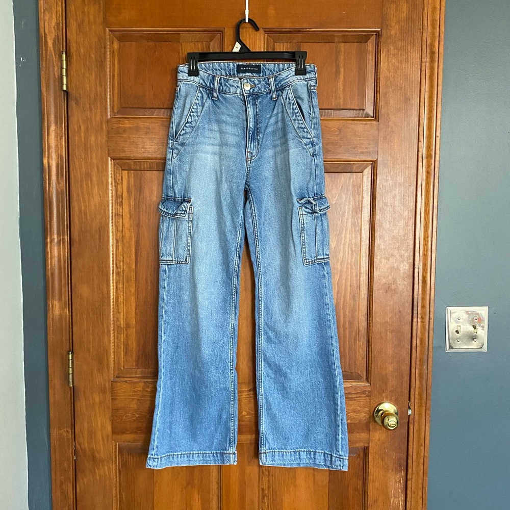 Aeropostale Light Blue Flare Jeans